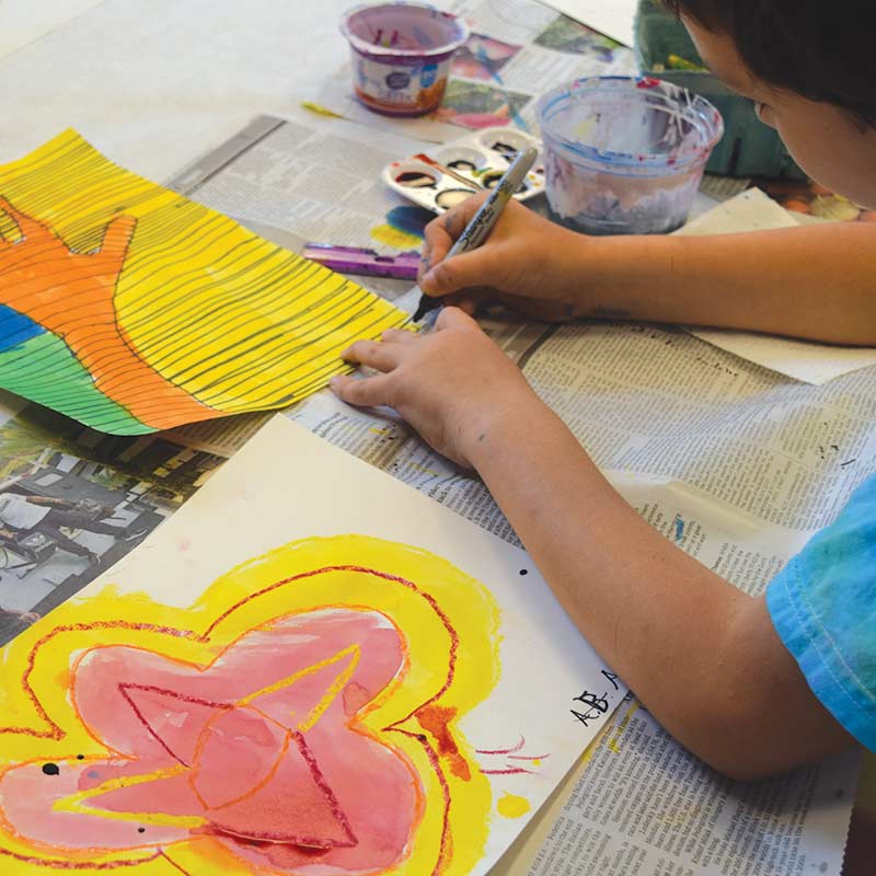 private parties child drawing