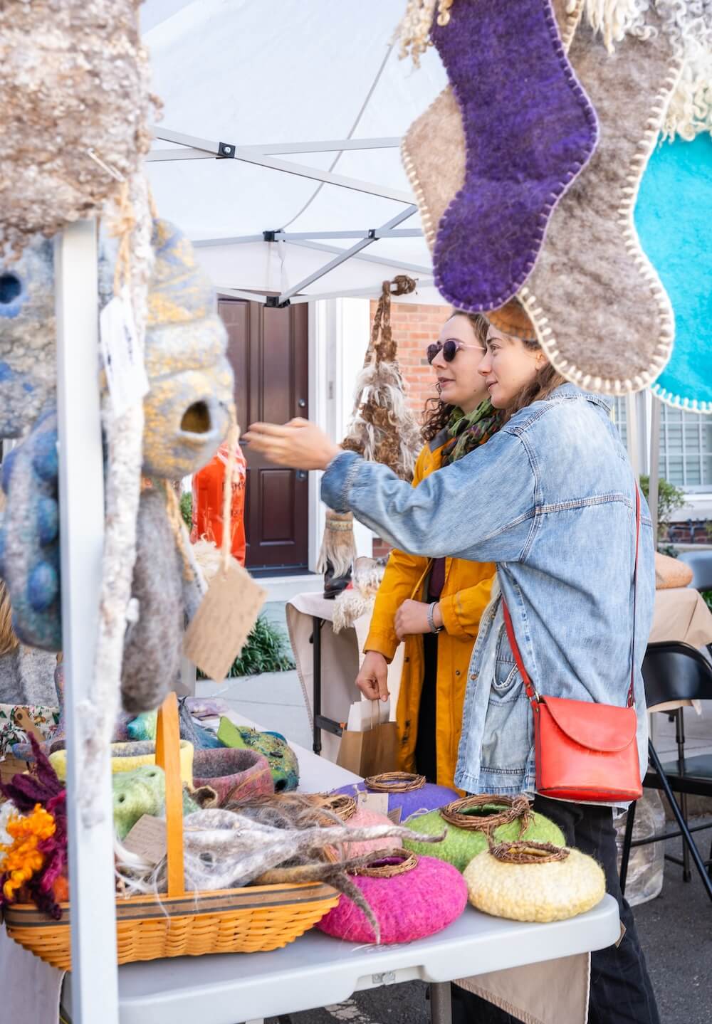 Sauce for the Goose is an annual outdoor art market in Princeotn, NJ.