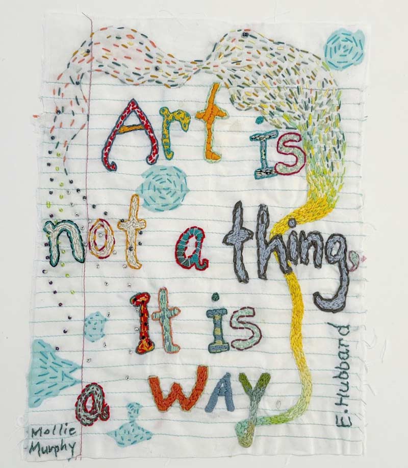 interwoven stories opening reception