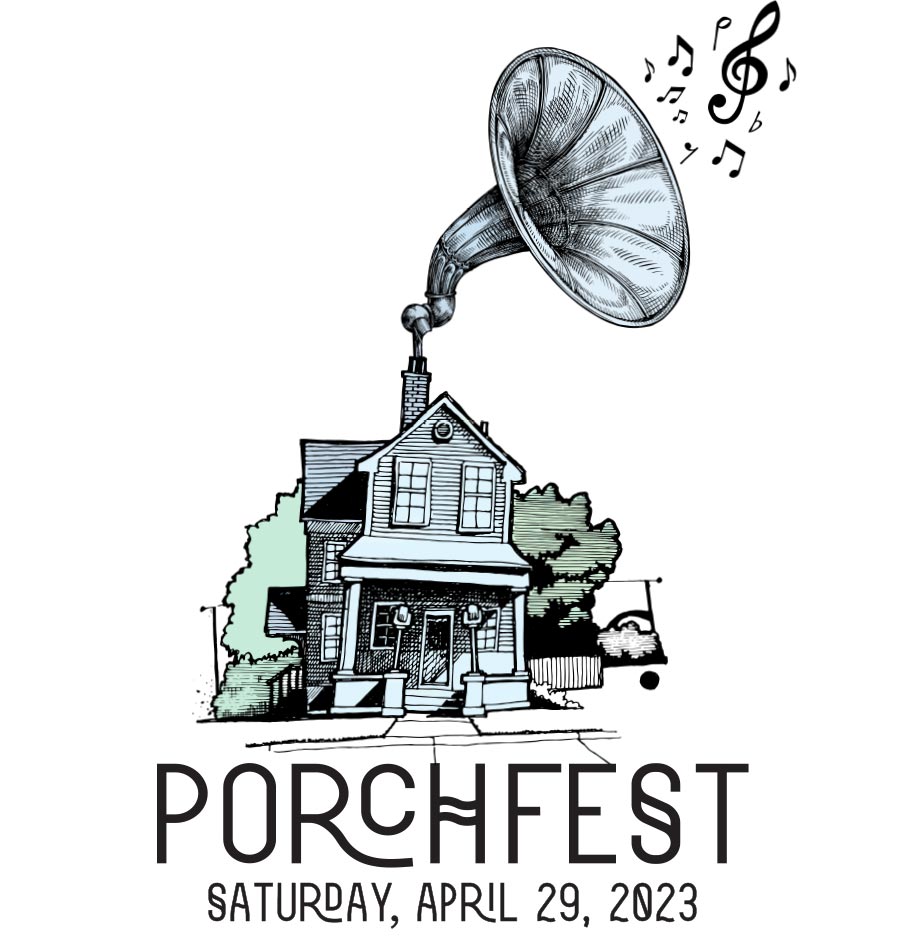 Porchfest, Saturday, April 29, 2023