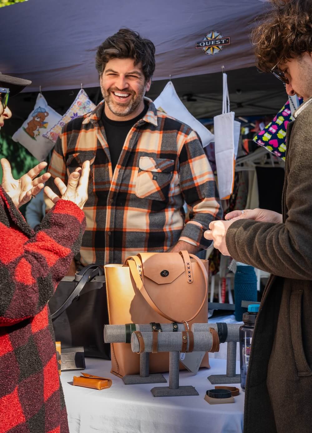 Sauce for the Goose is an annual outdoor art market in Princeotn, NJ.
